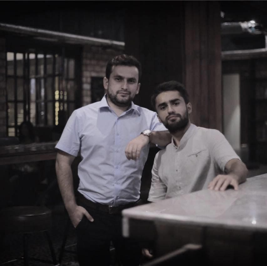 Dodikhudo Abdurahimov with his best friend Rahmatshoh Bakhtiyorov (Ramesh), 2016