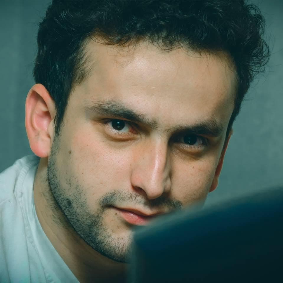 Dodikhudo Abdurahimov behind the scenes during filming
